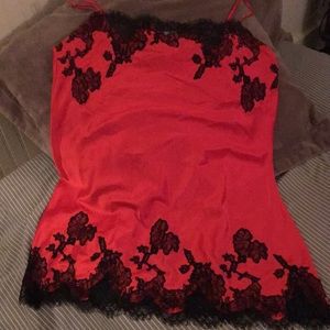 Victoria’s Secret Satin and Lace Chemise Xl